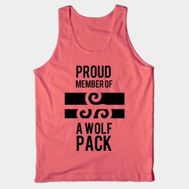 WOLF PACK Tank Top by saltnburn